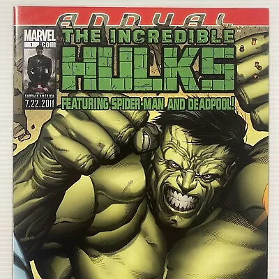 Buy Incredible Hulks Annual #1 2011 NM 1st Appearance Of Ghost Spider • 18£