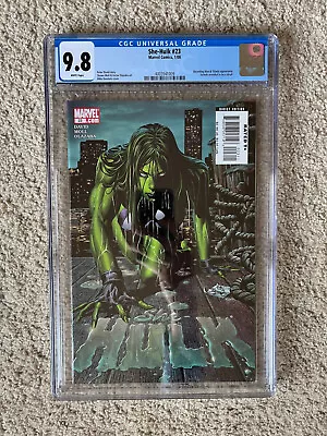 Buy She-Hulk #23 (2008) Marvel CGC 9.8 WP 1st Appearance Of Jazinda As A Skrull! Gem • 104.31£