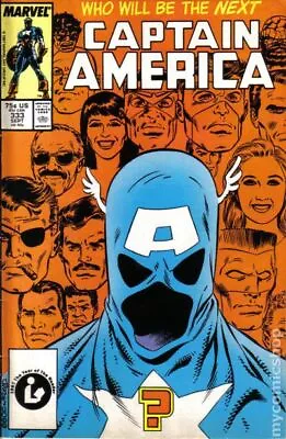 Buy Captain America #333D VG- 3.5 1987 Stock Image Low Grade • 5.62£