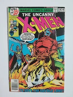 Buy Uncanny X-Men #116 (1978 Marvel Comics) Ka-Zar ~ Midgrade Copy ~ Combine Ship • 23.65£