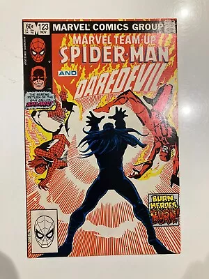 Buy Marvel Team-Up 123 1982 Very Good Condition Spider-Man & DareDevil • 4.50£