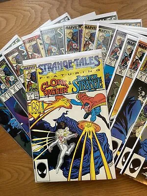 Buy Strange Tales , Cloak And Dagger  Bundle # 1-16 Marvel Comics 1987 • 32£