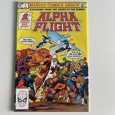 Buy Alpha Flight #1 Marvel First Print 1st Appearance Puck & Marrina 1983 • 19.99£