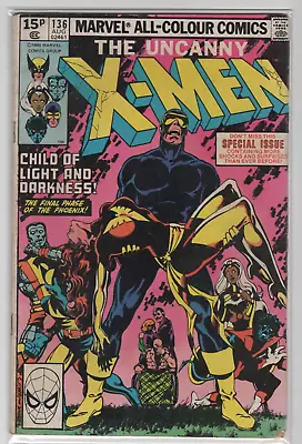 Buy Marvel : The Uncanny X-Men #136  Aug 10, 1980  Special Issue • 20£