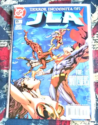 Buy Jla Vol 3 #55 August 2001 Dc Comics U.s Mint & Bagged Justice League Of America • 1.25£