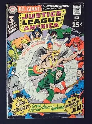 Buy JUSTICE LEAGUE OF AMERICA #67 (1968) - VG MINUS (3.5)  - Back Issue  • 14.99£