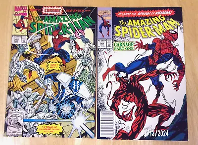 Buy Amazing Spiderman 1991 #344 To #421 Many Key 1st Appearances 69 Sharp Books • 394.10£