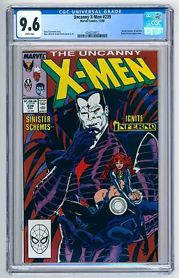Buy Uncanny X-men #239 Cgc Nm+ 1st Mister Sinister Cover Malice/polaris Comic 1988 • 94.83£