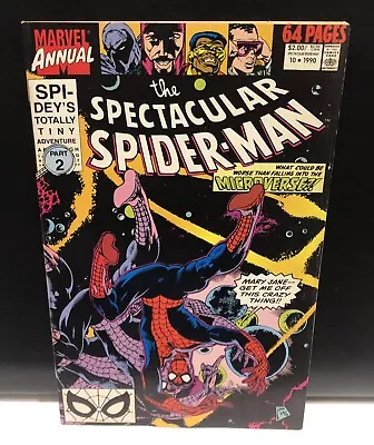 Buy The Spectacular Spider-Man Annual #10 Comic , Marvel Comics • 2.36£