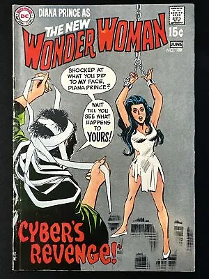 Buy Wonder Woman #188  Cyber's Revenge Bronze Age Comic DC 1970 Very Good *A2 • 23.70£
