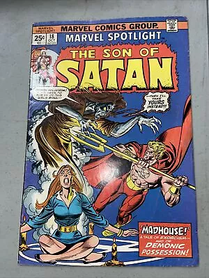 Buy Marvel Spotlight: Son Of Satan #18 October 1974 Marvel (A) • 9.49£