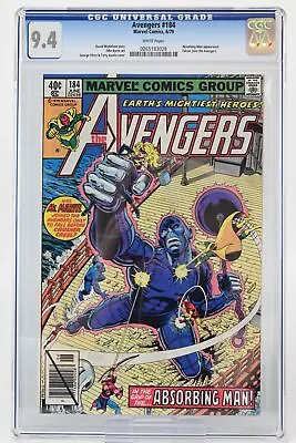Buy The Avengers #184 CGC 9.4 / 1979 - Marvel Comics • 45.96£