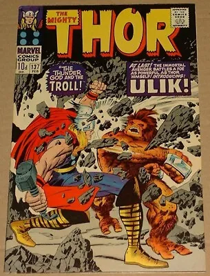 Buy THE MIGHTY THOR # 137 138 139 (1967) - 1st Ulik -Classic Silver-Age Marvel! • 45.17£