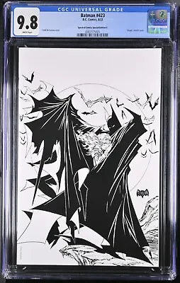 Buy 🔥 Batman #423 Virgin Cover Variant McFarlane Spectral Comics Edition C CGC 9.8 • 110.43£