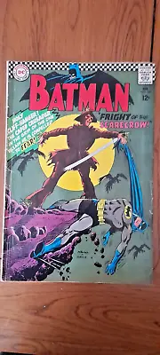 Buy Batman  189  FRIGHT Of The SCARECROW  1967 First Silver Age Scarecrow FN- KEY! • 175£