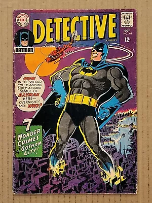 Buy Detective Comics #368 Batman DC 1967 VG • 16£