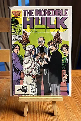 Buy Incredible Hulk #319  Marvel Comics 1986 FN Marriage Of Banner & Ross • 4.01£
