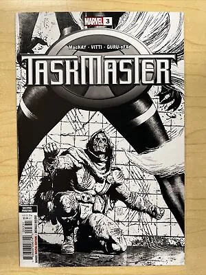 Buy Taskmaster #3 2nd Print 1:25 Valerio Giangiordano Variant Marvel 2021 Taegukgi • 11.85£