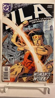 Buy 31176: DC Comics JLA: JUSTICE LEAGUE OF AMERICA #105 VF Grade • 3.16£