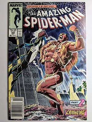 Buy Marvel Amazing Spider-Man #293 Kraven's Last Hunt Part 2 1987 Newsstand Key • 14.39£