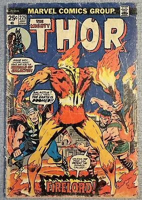 Buy Mighty Thor #225 Bronze Age 1st App Firelord MVS Intact Galactus • 15.80£