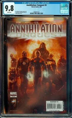 Buy Annihilation Conquest #6 CGC 9.8 (2008) 1st New Guardians Of The Galaxy L@@K! • 319.80£