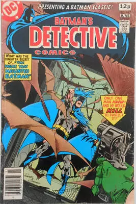 Buy Detective Comics (1937) #  477 UK Price (5.0-VGF) Neal Adams Art 1978 • 11.25£