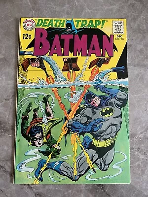 Buy Batman #207 - “death Trap” High Grade - Dec 1968 • 28£
