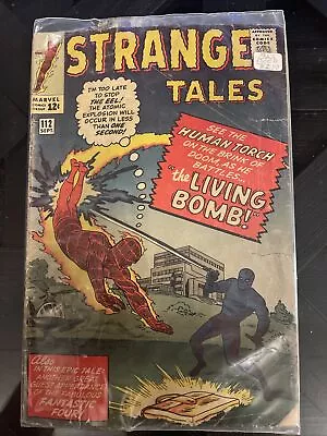 Buy Human Torch ( 1963 ) Strange Tales #112 Fantastic Four ( 1st App. Of The Eel ) • 37.16£