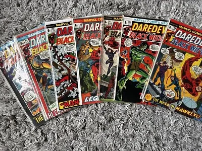 Buy DAREDEVIL & THE BLACK WIDOW #93 #94 #95 #96 #97 #98 #99 7 Comics Good - VG • 70£