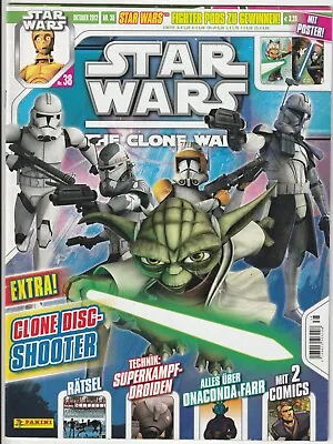 Buy STAR WARS: THE CLONE WARS #38/2012 No Extra/Poster, Panini COMICHEFT Z2 • 1.55£