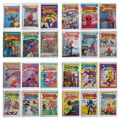 Buy Marvel Superhero Comic SpiderMan Weekly - Bronze Age (1981/82) #450 - #499 • 4.25£