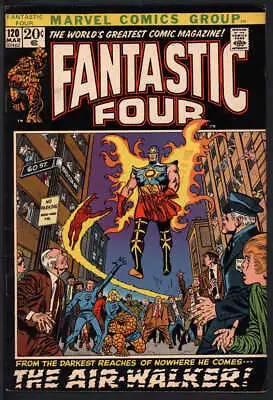 Buy Fantastic Four #120 6.0 // 1st Appearance Air-walker 1972 • 49.09£