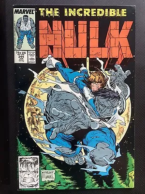 Buy Incredible Hulk #344 Vol 1 - Marvel Comics - Peter David - Todd McFarlane • 22£