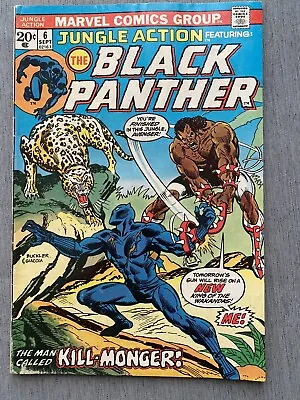Buy Jungle Action #6 Black Panther Marvel Comics 1973 1st Appearance Of Killmonger • 197.11£