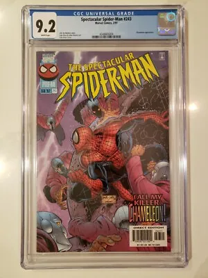 Buy Spectacular Spider-Man 243 CGC 9.2 Marvel Comics 1997 • 22.93£