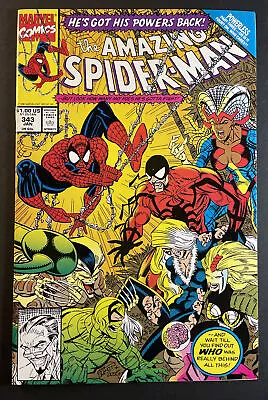 Buy Amazing Spider-Man # 343 - 1st Cardiac Cameo NM Condition Marvel Comics (L17) • 5.51£
