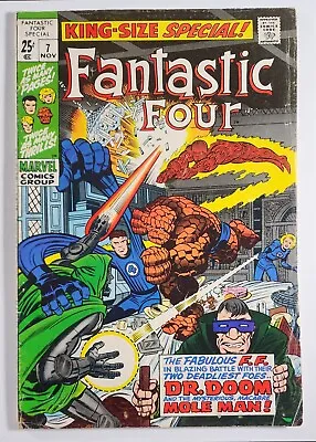 Buy Fantastic Four Annual #7 See Photos Marvel 1969 Origin Dr Doom • 23.71£