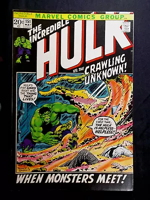 Buy Incredible Hulk #151 VF 8.5  Herb Trimpe Art Vintage Marvel 1972 • 56.24£