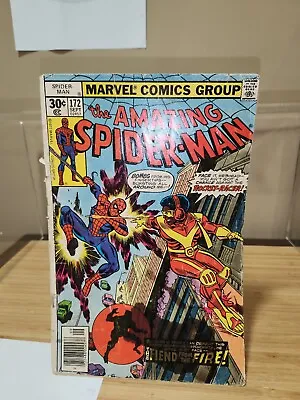 Buy Amazing Spider-Man Vol. 1 No. 172 The Fiend Marvel Comics September 1977 Issue • 9.59£