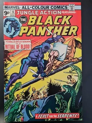 Buy Jungle Action Featuring The Black Panther #16 1975 Marvel Comics Pence Variant • 7.95£
