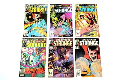 Buy DOCTOR STRANGE Marvel Comic Book Lot Nbrs 56, 57, 58, 59, 62 And 63 Yrs 1982-84 • 12.05£