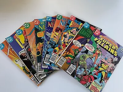 Buy DC Comics Bronze Age Superman-New Gods- Black Lightening -Green Lantern X10 1978 • 10£