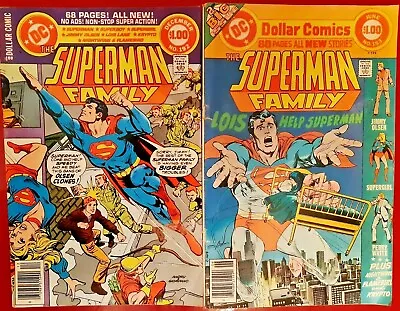 Buy 2 SUPERMAN FAMILY COMICS - Nos. 192 + 183  - NOV 78/MAY 77  FN And VG DC COMICS • 10£