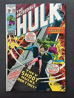 Buy Incredible Hulk #142 VG/F, Valkyrie Appearance; Tom Wolfe Cameo • 43.48£