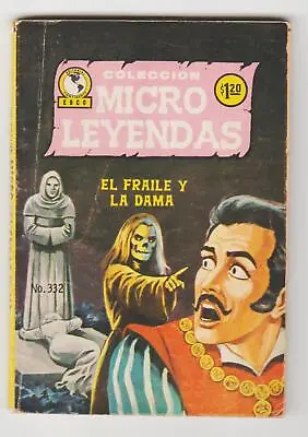 Buy Micro Leyendas #332 Horror Mexican Mini Comic Haunting Ghost Skull -c Monk-c • 4.82£