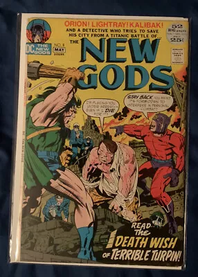 Buy NEW GODS #8 (DC 1972) Jack Kirby - Mike Royer - Joe Simon • 3.97£
