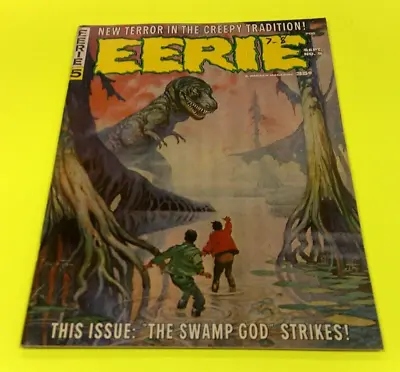 Buy Eerie #5 FN 6.0  Warren Horror Magazine Frank Frazetta Steve Ditko 1966 • 27.67£