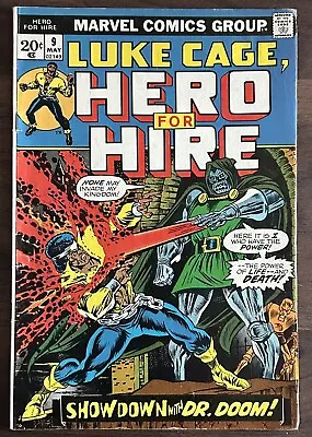 Buy 1973 Marvel Luke Cage Hero For Hire #9 - Dr. Doom • 39.52£