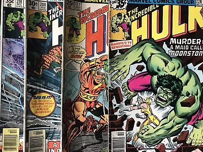 Buy Hulk | Lot Of  5 | Low Grade #177, 208, 218, 228, 380 | 1st Moonstone🔑 • 34.06£